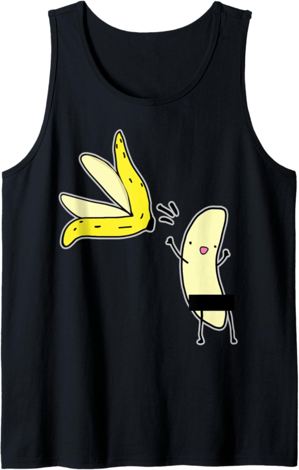 Banana Striptease Censored Naked Funny Adult Couples Gift Ta... - Image 2